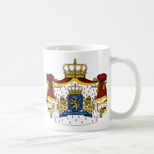 The Netherlands coat of arms Coffee Mug (Right)
