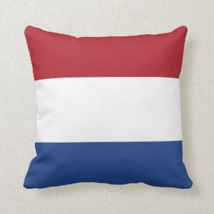 The Netherlands (Dutch) Flag Cushion
