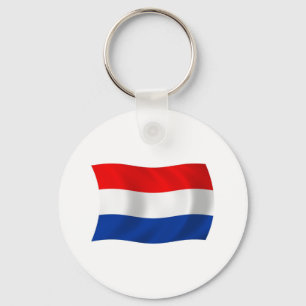 The Netherlands Flag Keychain