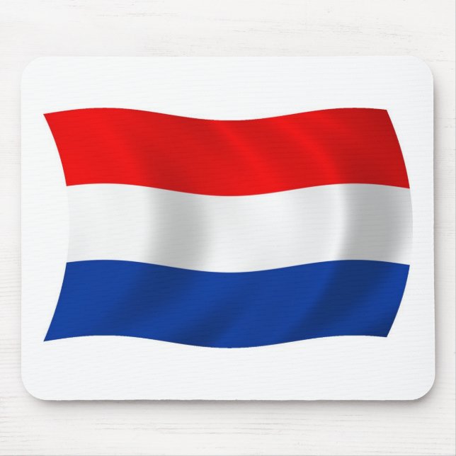 The Netherlands Flag Mousepad (Front)