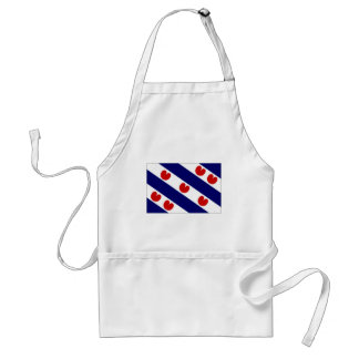 The Netherlands Friesland Flag Standard Apron
