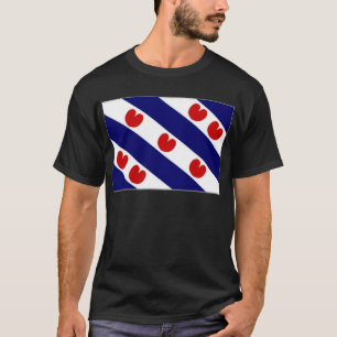 The Netherlands Friesland Flag T-Shirt