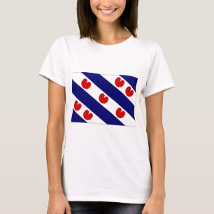 The Netherlands Friesland Flag T-Shirt