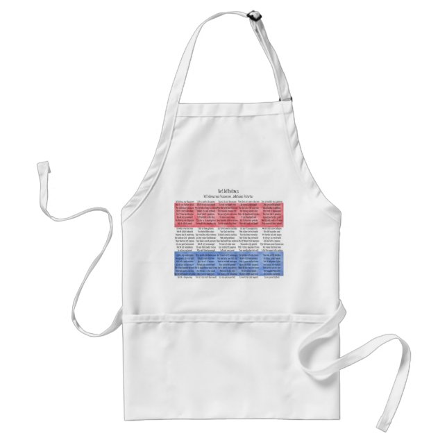 the Netherlands - Het Wilhelmus Standard Apron (Front)