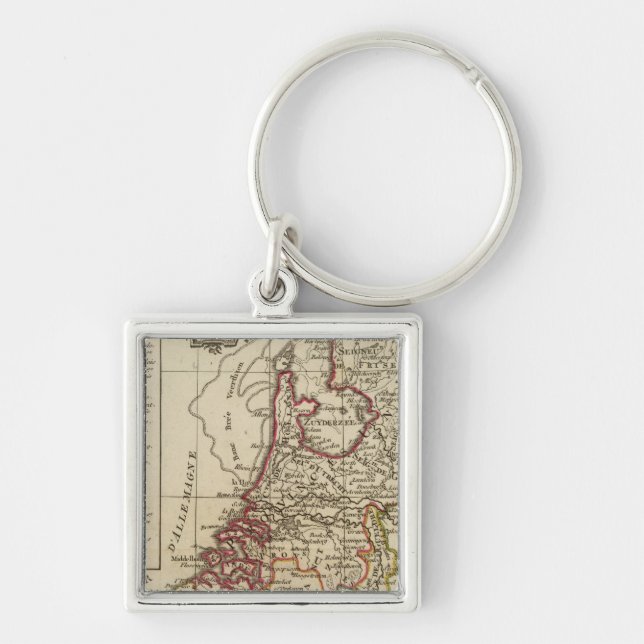 The Netherlands Key Ring (Front)