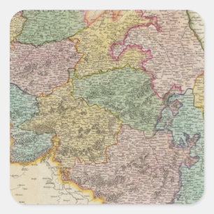 The Netherlands Square Sticker