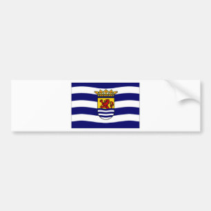The Netherlands Zeeland Flag Bumper Sticker
