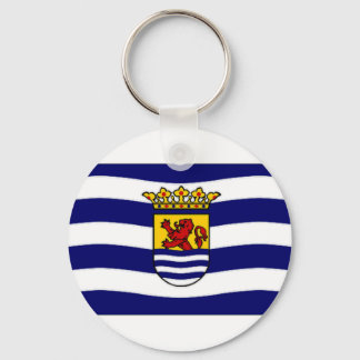 The Netherlands Zeeland Flag Key Ring