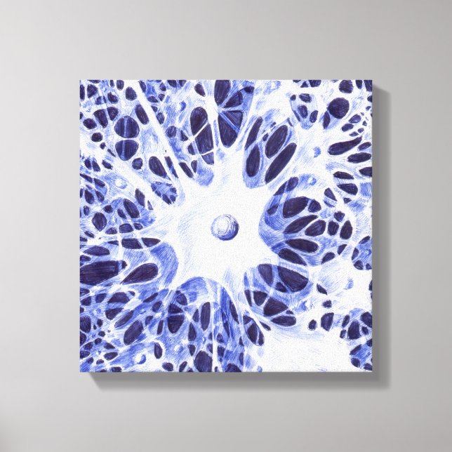 The neural network canvas print (Front)