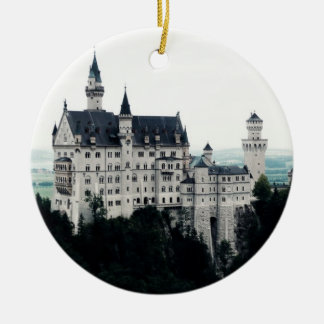 The Neuschwanstein Castle Ceramic Tree Decoration