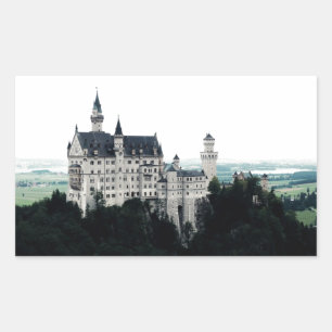 The Neuschwanstein Castle Rectangular Sticker