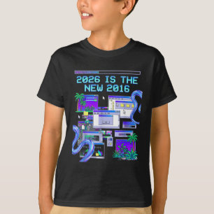 The New 2016 Vaporwave Pixel Computer Aesthetic T-Shirt