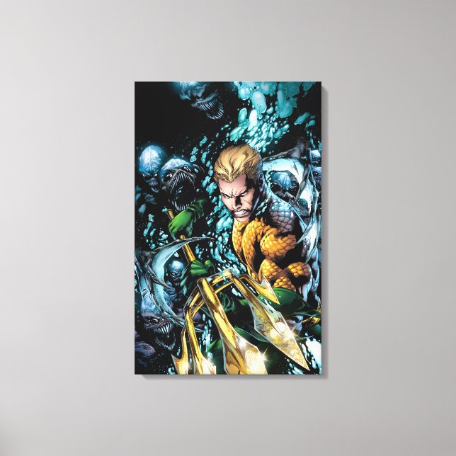 The New 52 - Aquaman #1 Canvas Print (Front)