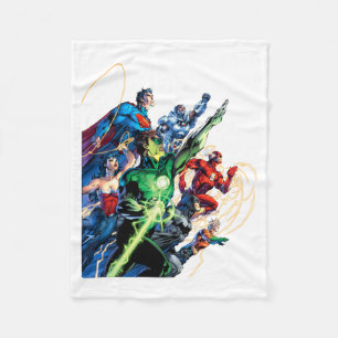 The New 52 Cover 1 3rd Print Fleece Blanket