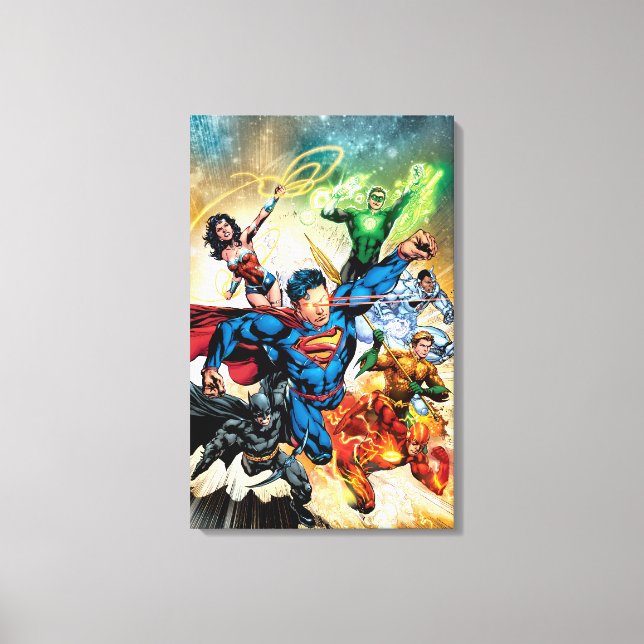 The New 52 Cover #2 Canvas Print (Front)