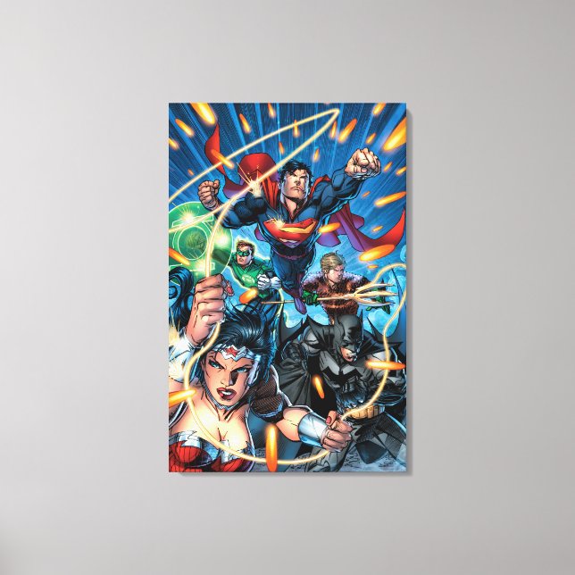 The New 52 Cover #4 Canvas Print (Front)