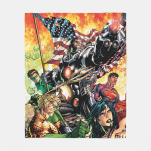 The New 52 Cover #5 Fleece Blanket