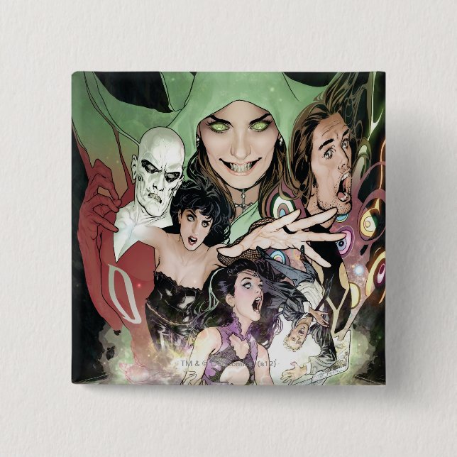 The New 52 - Justice League Dark #1 15 Cm Square Badge (Front)