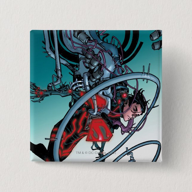 The New 52 - Superboy #1 15 Cm Square Badge (Front)