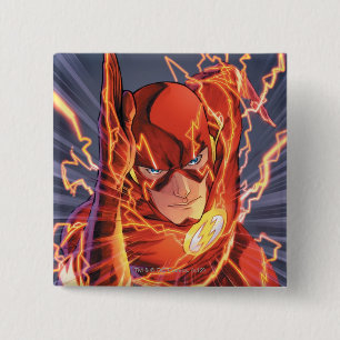 The New 52 - The Flash #1 15 Cm Square Badge