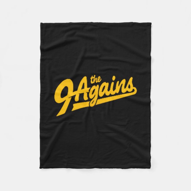 The New 9 Agains Bowling Team  Fleece Blanket (Front)