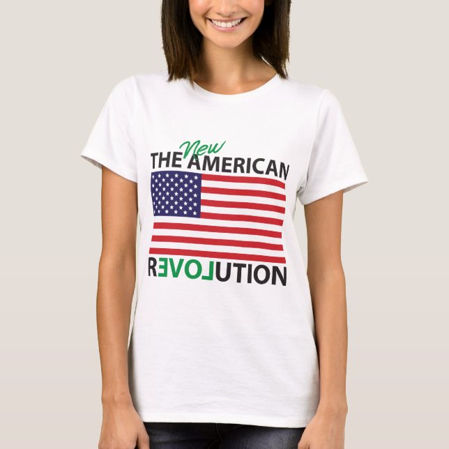 The New American Revolution T-Shirt (Front)