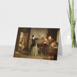 The New Bonnet Folded Greeting Card
