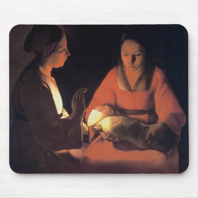 The New Born Child Mouse Mat (Front)