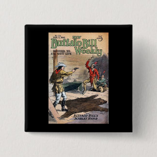 The New Buffalo Bill Weekly No. 74 1914 15 Cm Square Badge