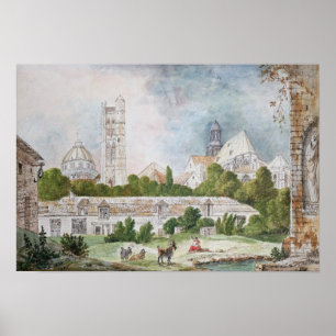 The New Church of Sainte-Genevieve Poster