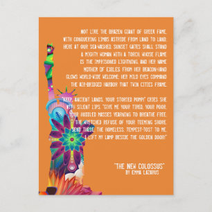 The New Colossus Postcard