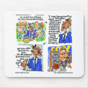 The New Enemy Funny Tees Mugs Cards & Gifts Mouse Mat