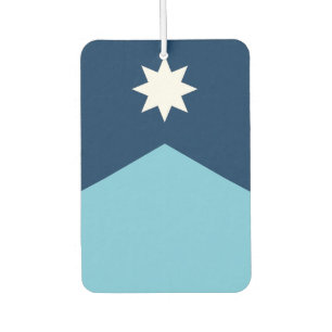 The new Flag of Minnesota State (2023 redesign) Car Air Freshener