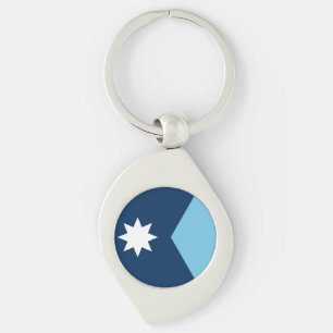 The new Flag of Minnesota State Key Ring