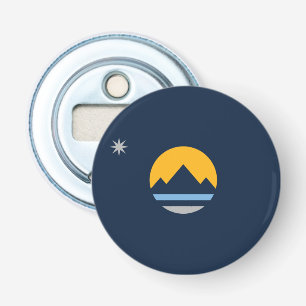 The New Flag of Reno, Nevada Bottle Opener