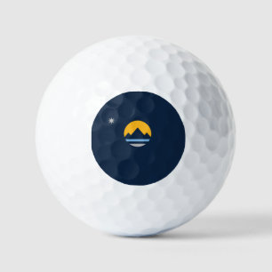 The New Flag of Reno, Nevada Golf Balls
