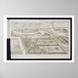 The new gardens at Cremsier, the residence of the Poster