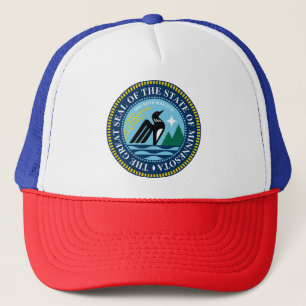 The new great Seal of the State of Minnesota Trucker Hat