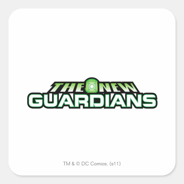The New Guardians Square Sticker (Front)