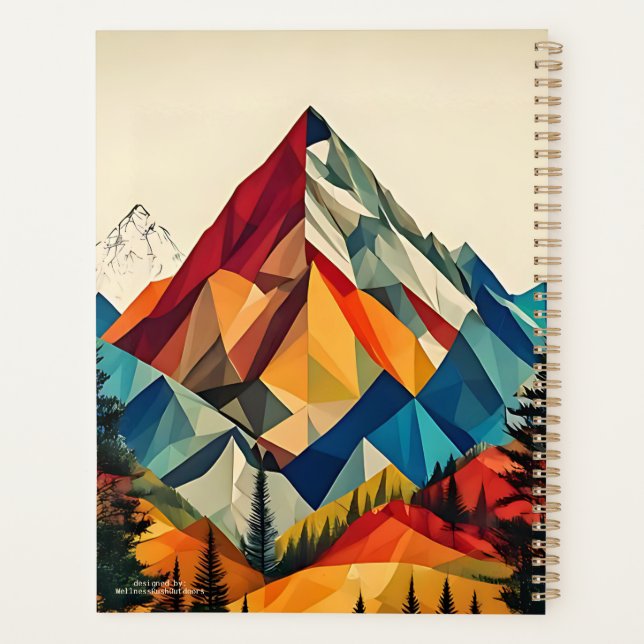 The New Hampshire 48 4,000 Footers, NH48 Mountains Planner (Back)