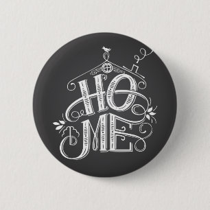 The New home Celebration Graphic 6 Cm Round Badge