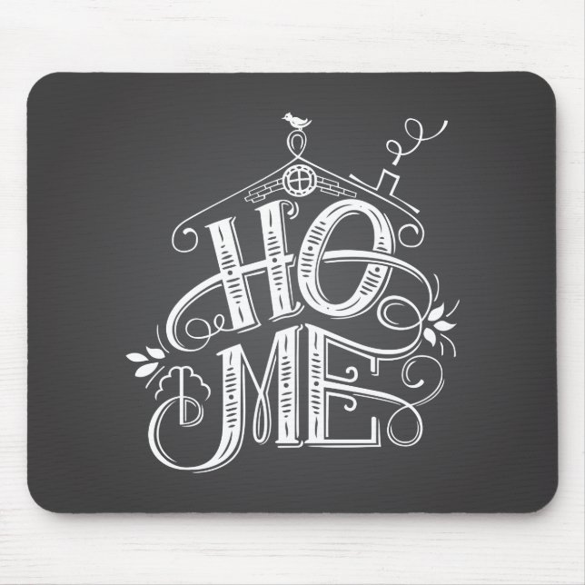 The New home Celebration Graphic Mouse Mat (Front)