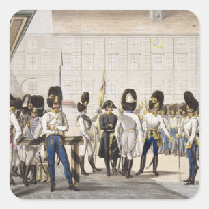 The new Imperial Royal Austrian Grenadiers after t Square Sticker
