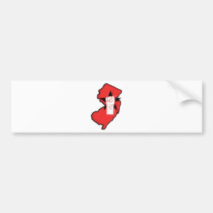 The New Jersey Fist Pumpers Bumper Sticker