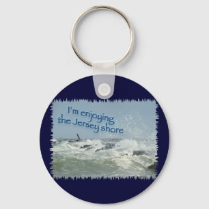 The New Jersey Shore Key Ring