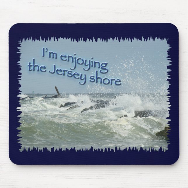 The New Jersey Shore Mouse Mat (Front)