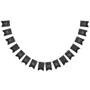 The New Mr. & Mrs. Chalkboard Wedding Bunting