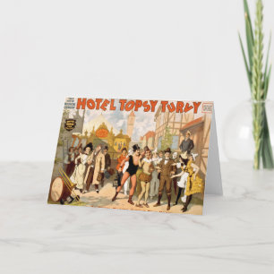 The New Musical Comedy, Hotel Topsy Turvy Card