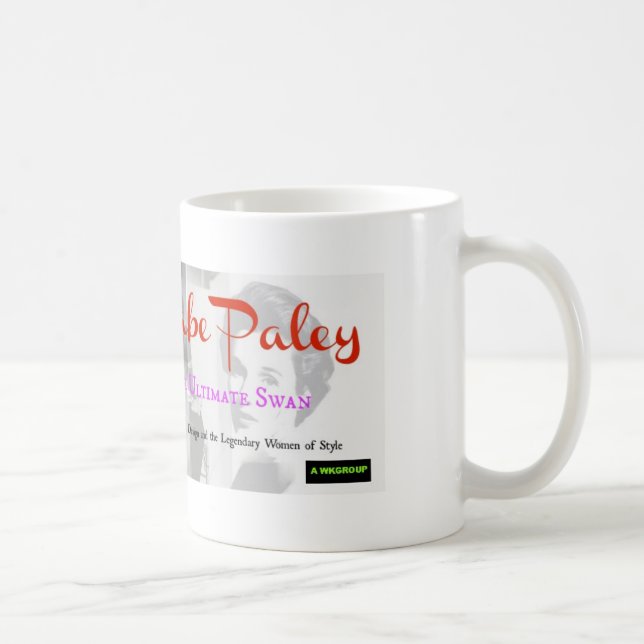 THE NEW OFFICIAL BABY PALEY ULTIMATE SWAN MUG! COFFEE MUG (Right)