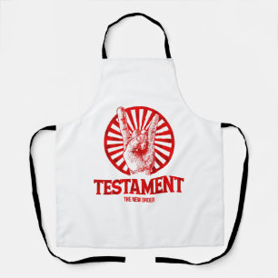 The New Order Testament  Apron
